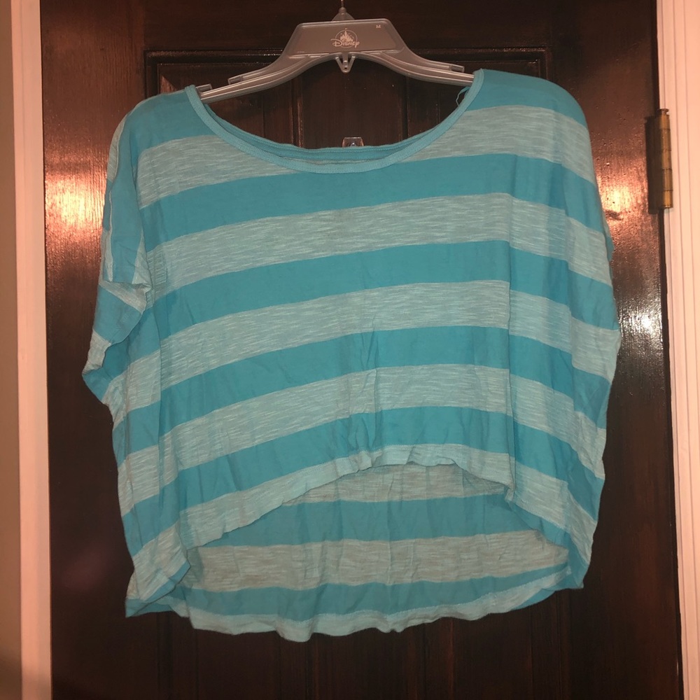 Girl’s/Women’s Striped Crop Top